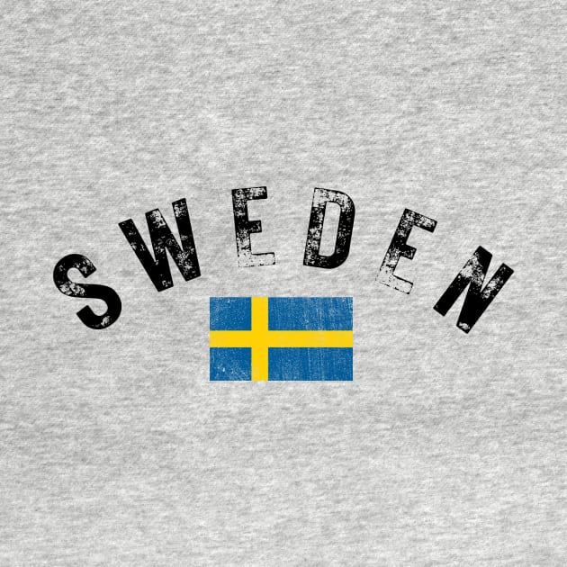 Sweden Flag Design by VikingHeart Designs